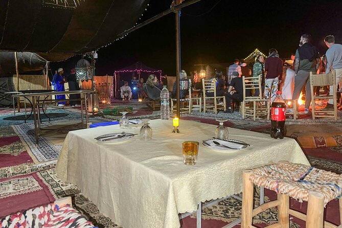 Marrakech Agafay quad bike camel ride with diner music fier show - Pickup, Timing, and Meeting at Kubba Fatima Zohra