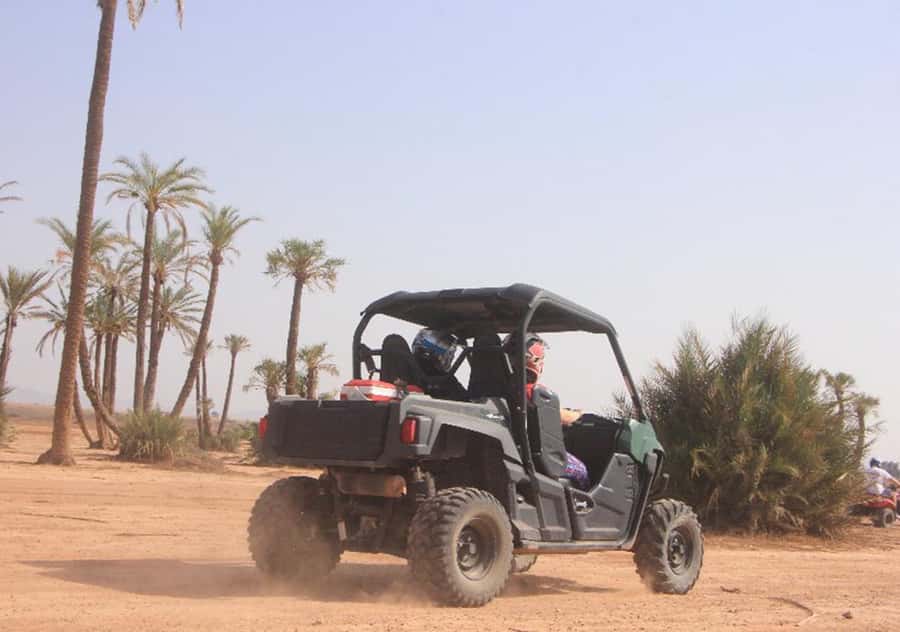 Marrakech: Buggy Experience at Palmeraie with Hotel Pickup - Safety briefing and how the escorted driving really works