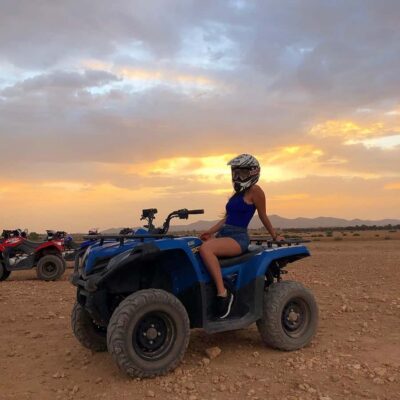 Marrakech: Desert and Palm Grove Sunset Quad Tour with Tea - Getting Picked Up in Marrakech (And Why It Matters)