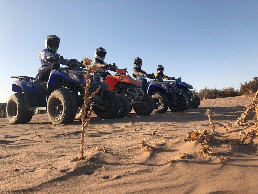 Marrakech: Desert and Palm Grove Sunset Quad Tour with Tea - Stop 1: Tea with Local Nomads (And Why It’s More Than a Break)