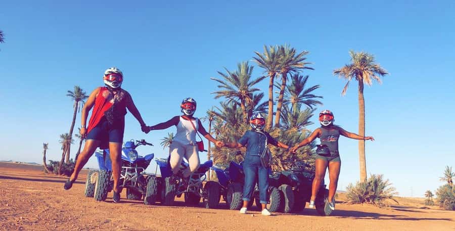Marrakech: Desert and Palm Grove Sunset Quad Tour with Tea - The Quad Itself: 300cc Power and What That Means for Control
