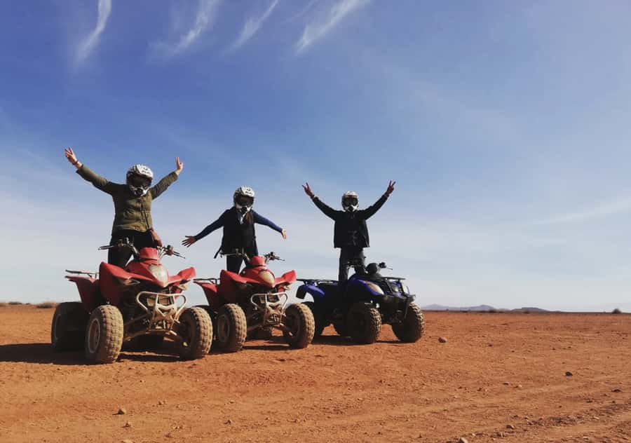 Marrakech Desert & Palm Grove Quad Bike Tour - The quad ride itself: palm groves, desert tracks, and time that feels worth it