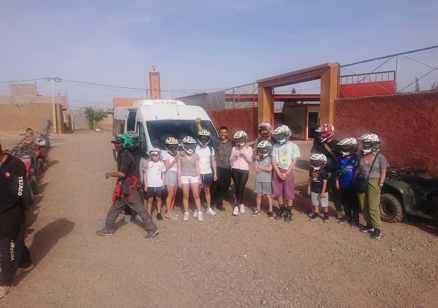 Marrakech Desert & Palm Grove Quad Bike Tour - The mid-tour stop: mint tea and a snack with a local Berber family