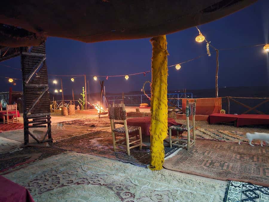 Marrakech: Desert Quad Bike Tour with Tea & Optional Dinner - The guided ride in Agafay: photos, Atlas views, and sunset timing