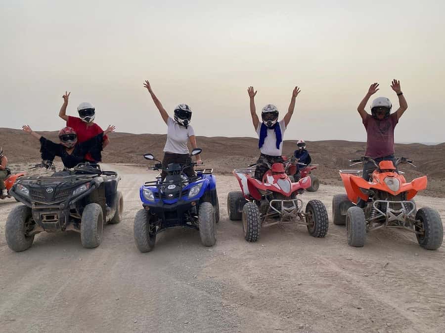 Marrakech: Desert Quad Bike Tour with Tea & Optional Dinner - Pickup in Marrakech: how the transfer really affects your day
