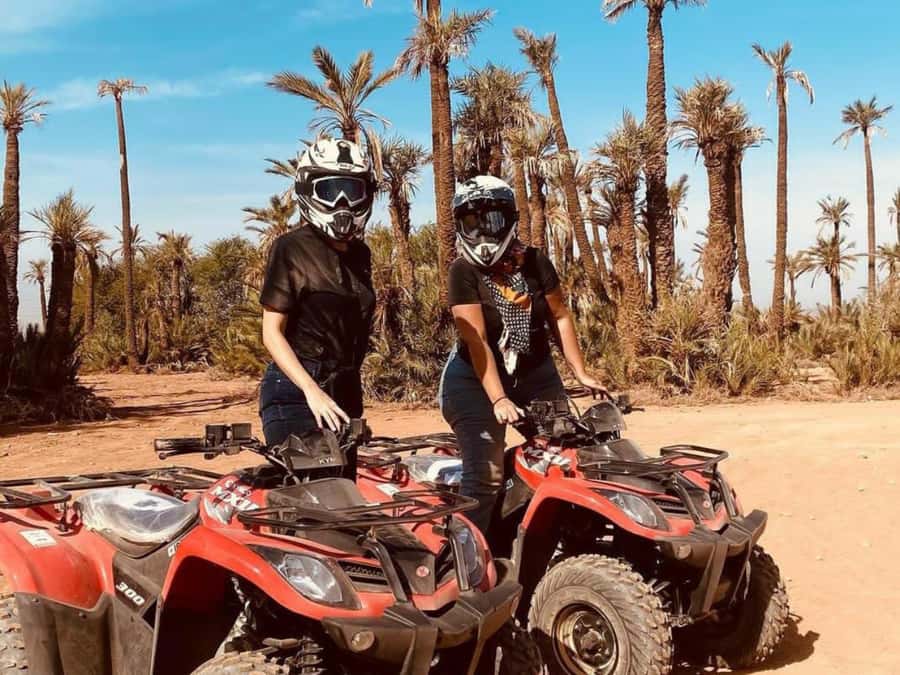 Marrakech: Dunes of the Palmeraie Quad Bike Ride with Tea - Pickup to quads: the part that makes or breaks the day