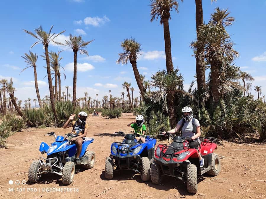 Marrakech, explore the palm grove desert by quad bike - Guides and the difference between fun and chaos