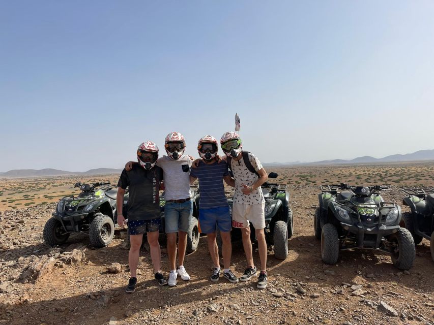 Marrakech, explore the palm grove desert by quad bike - Tea, village life, and Moroccan pancakes when the dust settles