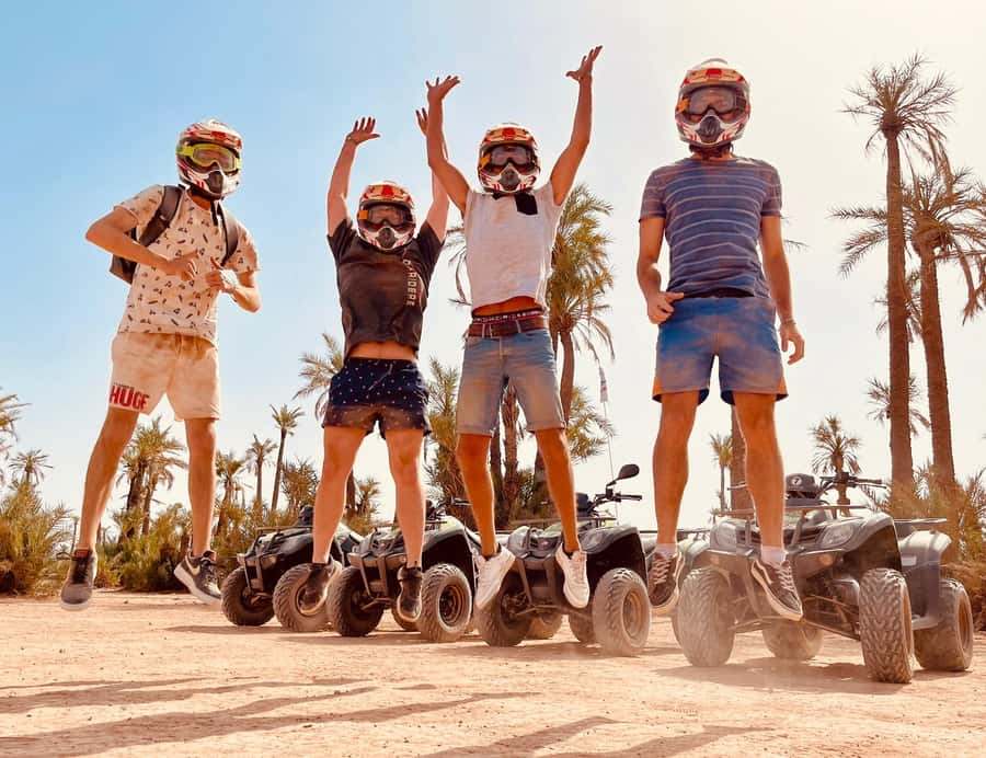 Marrakech, explore the palm grove desert by quad bike - Price and value: why this one costs so little