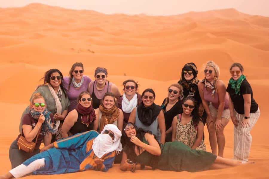 Marrakech/Fez: 3-Day Merzouga Desert Trip, Luxury ATV Option - Into Merzouga: Luggage by 4x4, Camel Ride Into Sunset
