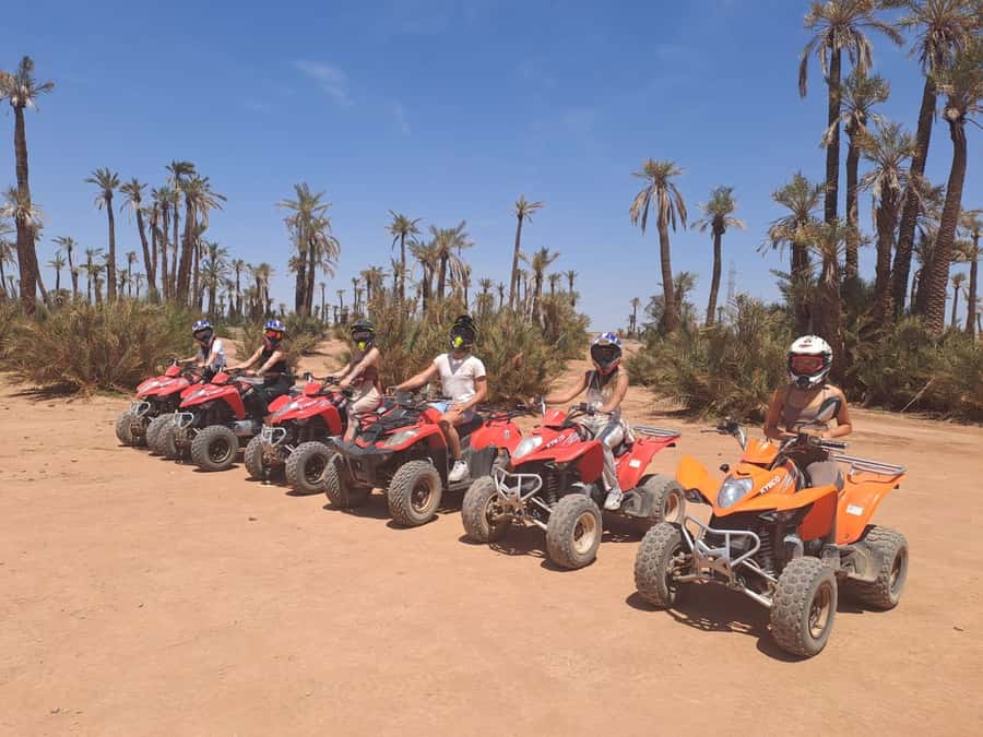 Marrakech: Guided Quad Bike and Camel Ride Tour with Tea - Leaving Marrakech: the pickup that keeps your day from feeling chopped