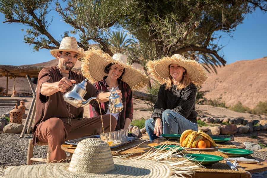 Marrakech: Half-Day Agafay Rock Desert Buggy Tour - Berber villages, wadis, and Atlas views from the rocks