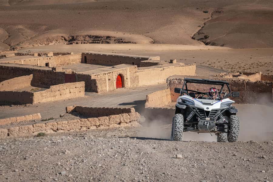 Marrakech: Half-Day Agafay Rock Desert Buggy Tour - The safety briefing and test run: the part that makes speed feel safe