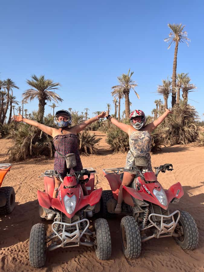 Marrakech: Palm Grove and Jbilat Desert Quad Bike Tour - Palm grove and Jbilat Desert tracks: what you’re really buying