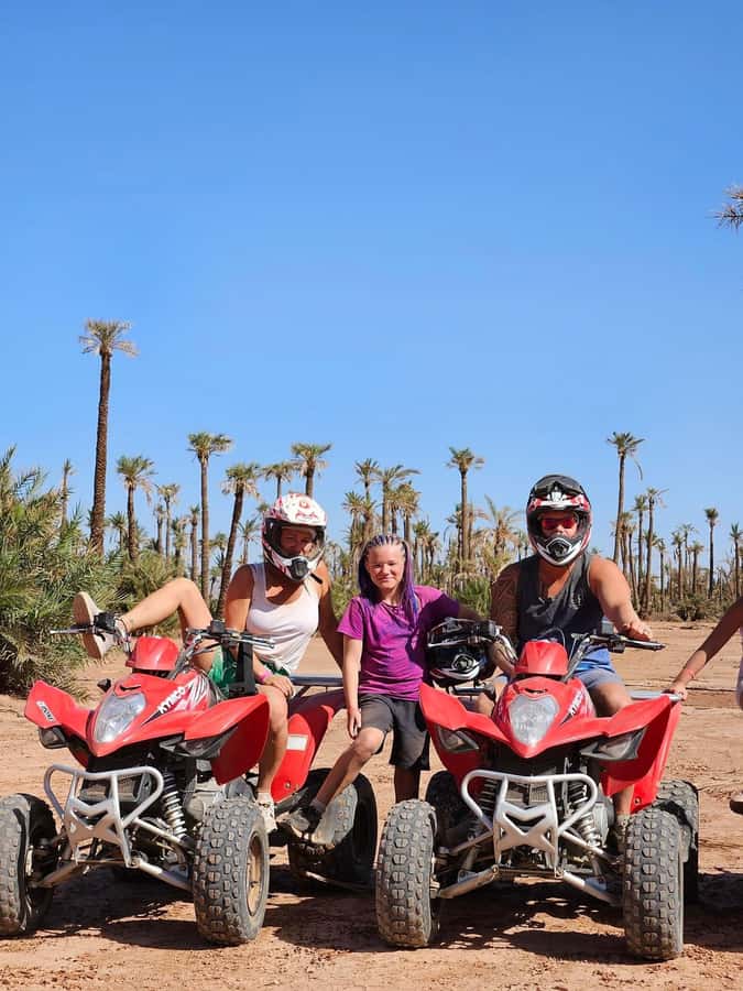 Marrakech: Palm Grove and Jbilat Desert Quad Bike Tour - The safety briefing and quad practice loop (before you go fast)