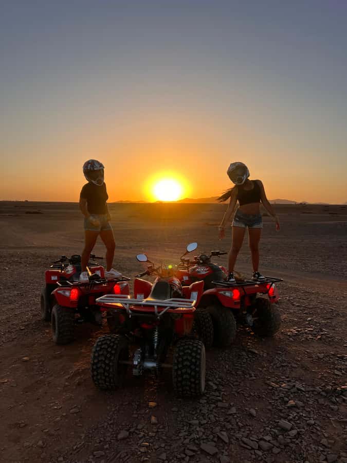 Marrakech: Palm Grove and Jbilat Desert Quad Bike Tour - Two hours on quads: rocky tracks, palm groves, and village glimpses