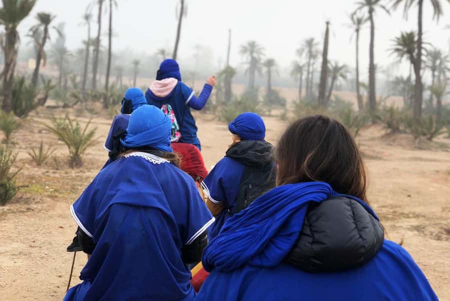 Marrakech Palmeraie: Camel Ride & Quad Bike Experience - Quad Biking in the Desert: Safety Briefing, Convoy Riding, and Dust