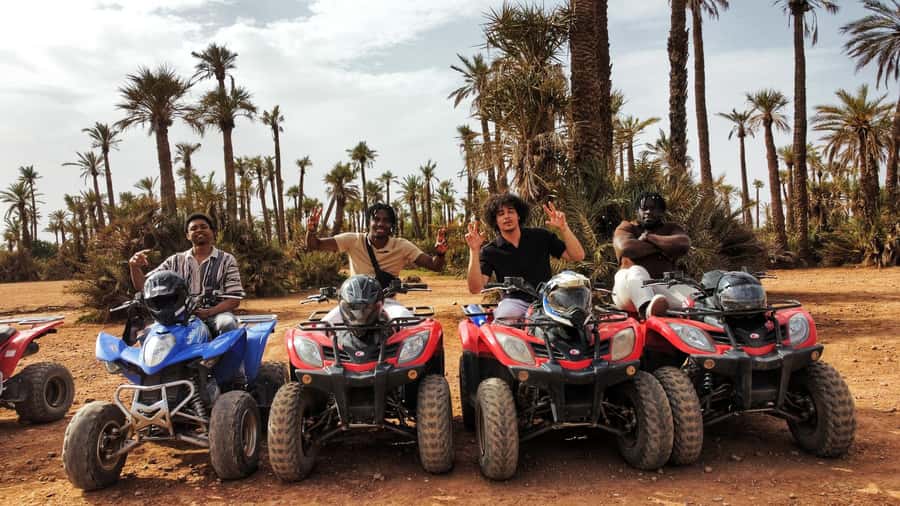 Marrakech: Palmeraie Guided Quad Biking Tour with Tea - Palmeraie Quad Bikes: A Fast Way to See Marrakech’s Green Edge
