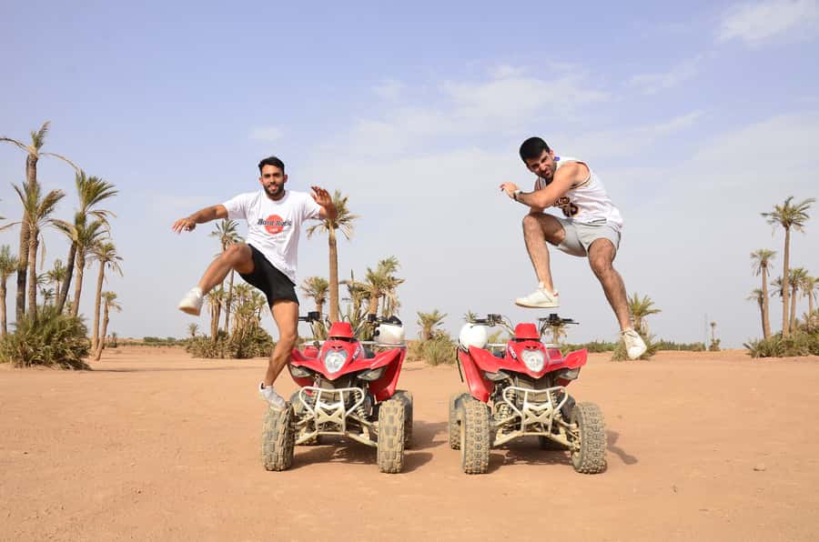 Marrakech: Palmeraie Guided Quad Tour with Tea Break - The 45-Minute Quad Session: Palm Paths, Small Villages, and Real Off-Roading