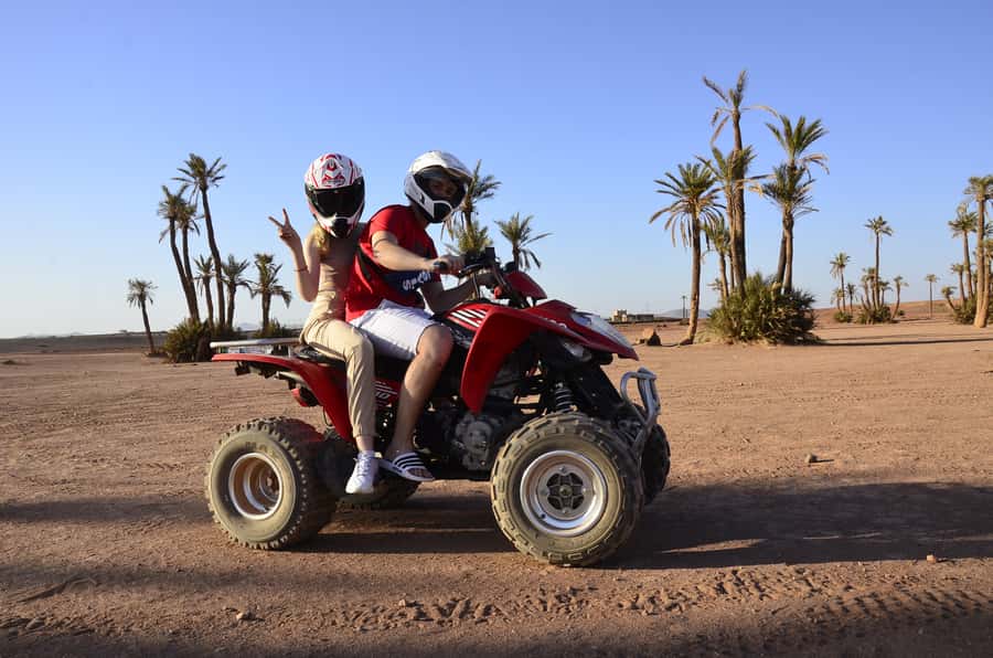 Marrakech: Palmeraie Guided Quad Tour with Tea Break - The Second 30 Minutes: Pace Control and Keeping the Fun Going