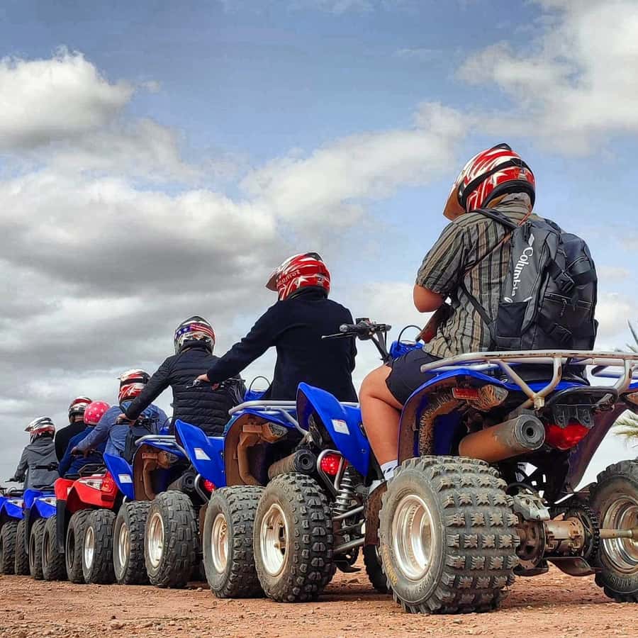 Marrakech: Palmeraie Private Quad Bike Experience - The safety briefing and that short practice session