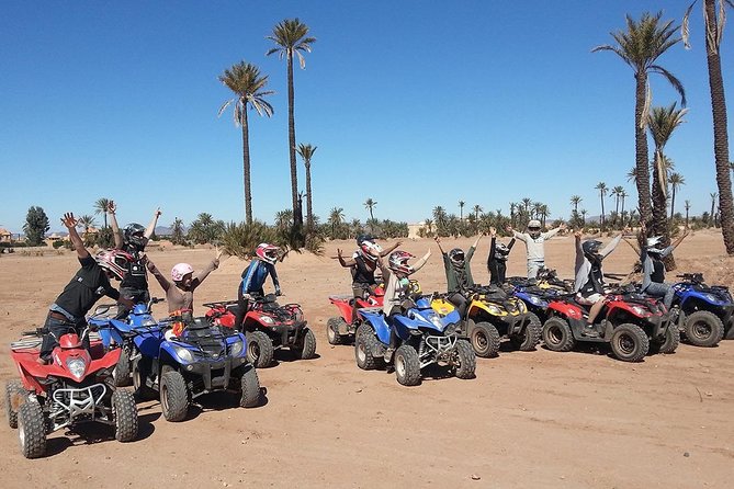 Marrakech Palmeraie Quad Bike Desert Adventure - Riding the palms and dusty trails: what the guided route feels like