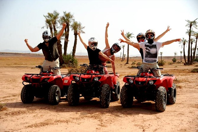 Marrakech Palmeraie Quad Bike Desert Adventure - Solo quad vs 2-seater sharing: choosing what fits your group