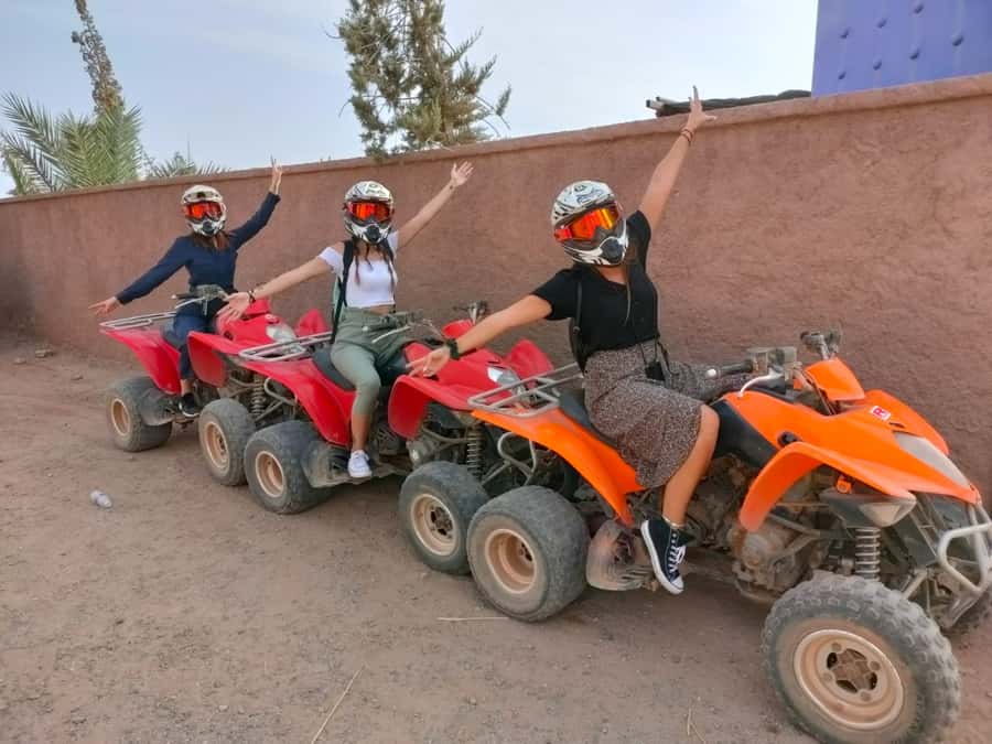 Marrakech: Palmeraie Quad Bike & Traditional Moroccan Spa - Key points to know before you go