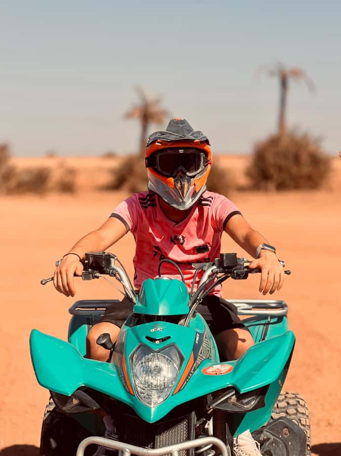 Marrakech: Quad activity in the Palmeraie with Tea break - Riding the Palmeraie: Where Quads Feel Made for Beginners