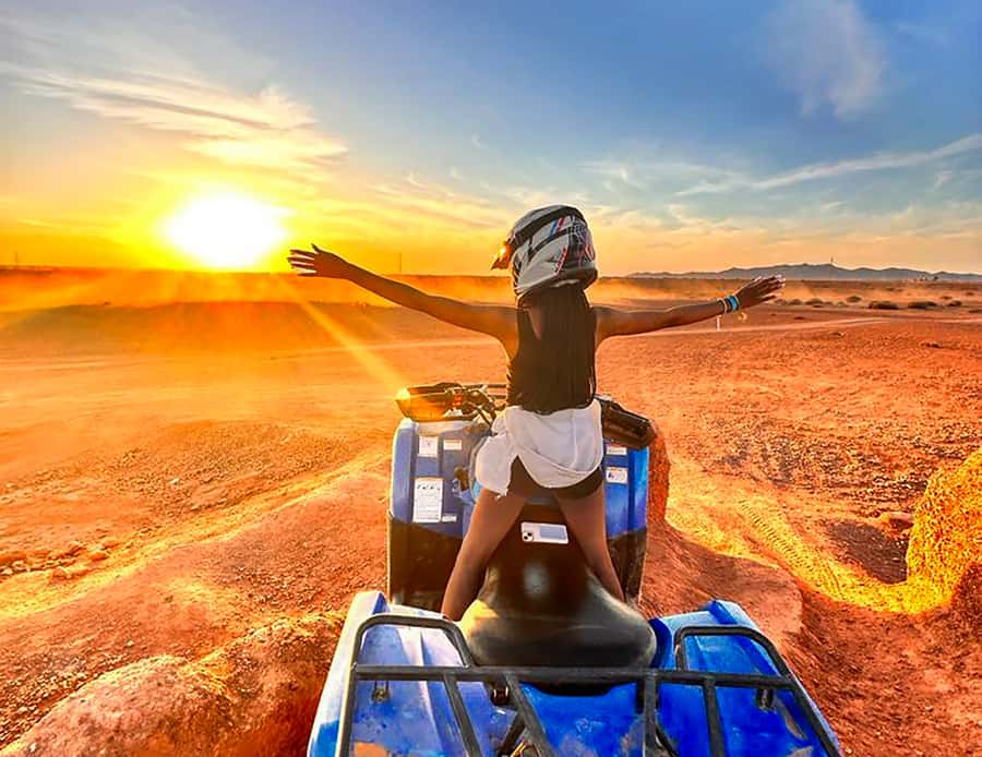Marrakech Quad Bike Experience: Desert and Palmeraie - On the Quad: Briefing, Safety Gear, and Real-World Riding Time