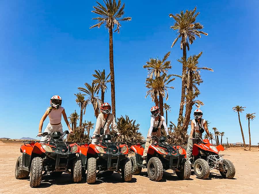 Marrakech: Quad Bike Tour to Palm Oasis and Jbilat Desert - Key highlights that matter before you book