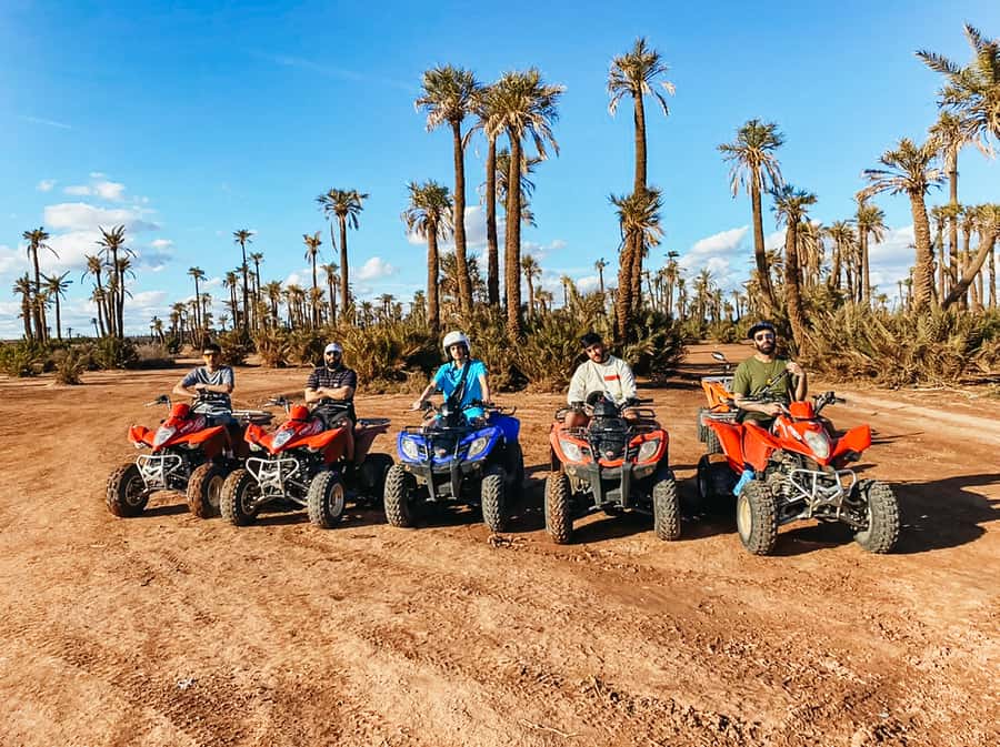 Marrakech: Quad Bike Tour to Palm Oasis and Jbilat Desert - Pickup in Marrakech: door-to-door is the real convenience