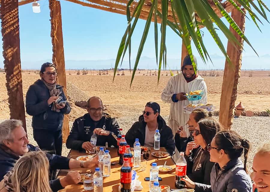 Marrakech: Quad Bike Tour to Palm Oasis and Jbilat Desert - Safety briefing and gear: you learn fast, then you ride