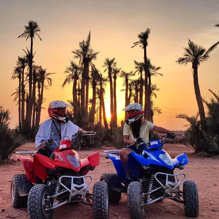 Marrakech: Quad excursion in the palm trees of Marrakech - Safety briefing and instruction: what you need to succeed