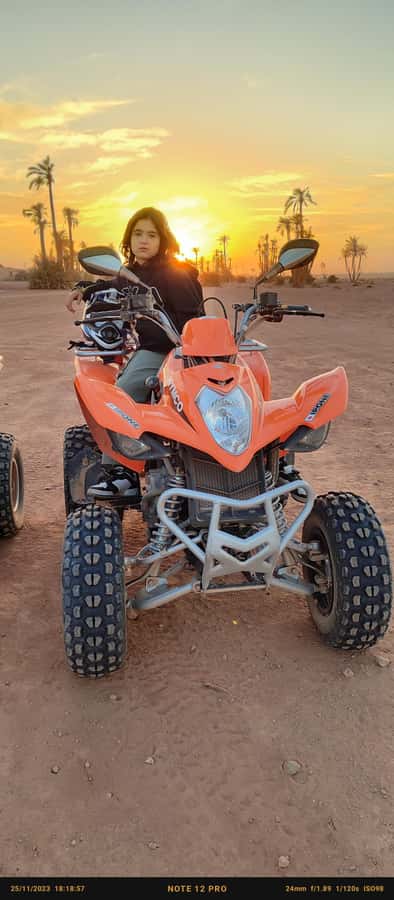 Marrakech: Quad excursion in the palm trees of Marrakech - From pickup to helmets: how the 3-hour timing usually plays out