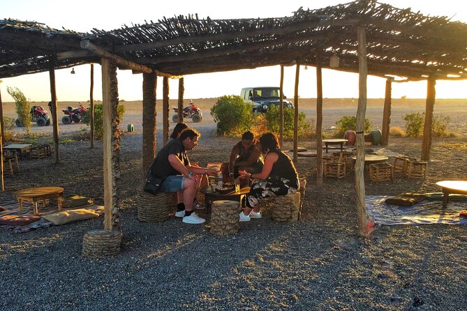 Marrakech: Quad tour in the Palmeraie and desert jbilet - The Berber tea break: why the pause is worth it