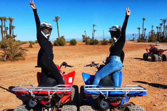 Marrakech: Quad tour in the Palmeraie and desert jbilet - Small-group reality: waiting, pacing, and photo moments