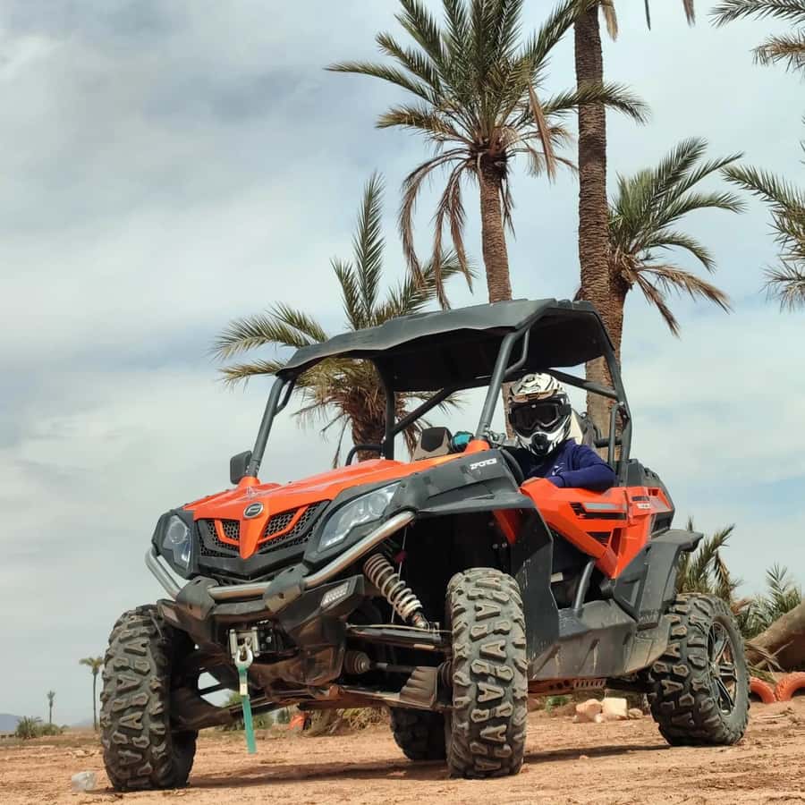 Marrakech : Ride buggy in the desert of the palm grove - Guides, language, and the photo/video focus