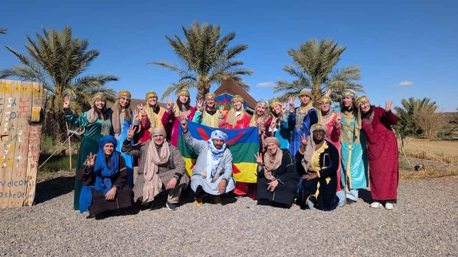 Marrakech to Fes: 3-Day Merzouga Desert Camel & Sandboarding - Ziz Valley, Middle Atlas, and cedar-forest monkeys on Day 3