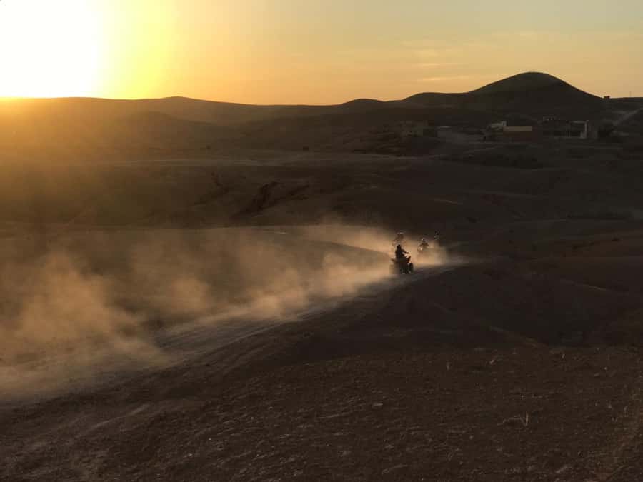 Marrakesh: Agafay Desert Quad & Camel Tour with Dinner - Camel ride in nomadic attire: what the hour is really like