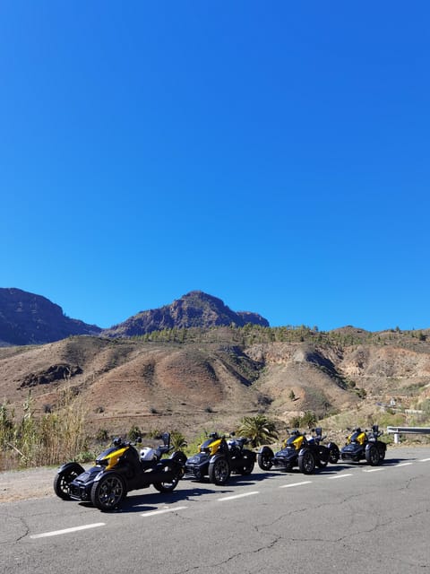 Maspalomas: Ryker Moto Tour to Fataga (Mountain buggy) - Getting ready in the office/garage: helmets, paperwork, and first-turn confidence