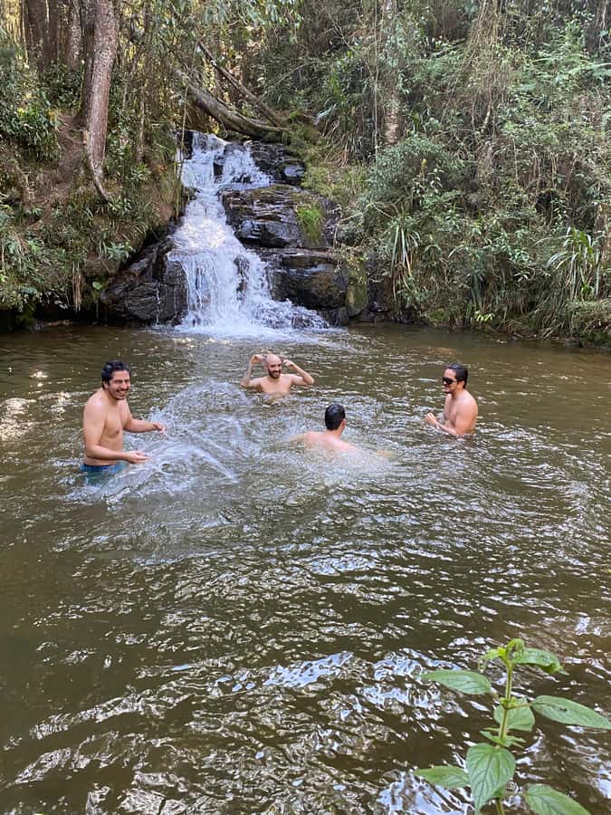 Medellin: ATV Tour 3 Mountains - Waterfalls and swimming: what the entrance stop really adds