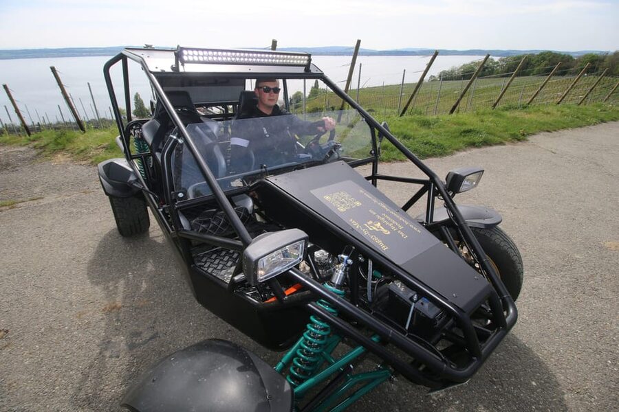 Meersburg: Buggy Rental at Lake Constance - Your self-guided Lake Constance drive: using the 3-hour vs 4-hour timing window
