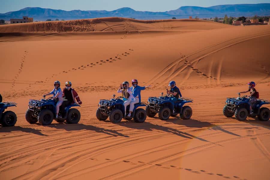 Merzouga : Adventure Quad Bike Safari, & Sandboarding - Sandboarding Time: Fast Learning on Soft Slopes