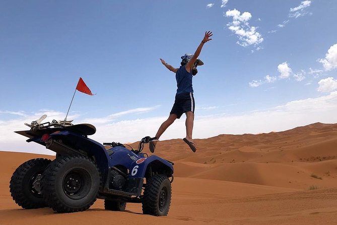 merzouga Desert 1 hour or two hour Quad Bike, and sandboarding - Key things to know before you go