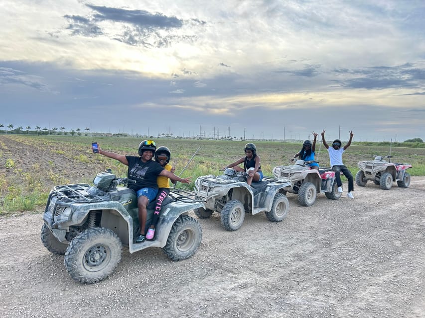 MIAMI: ATV OFF-ROAD TOUR WITH PICTURES & VIDEOS - Photos and Videos Included: The Smart Move on a Messy Day