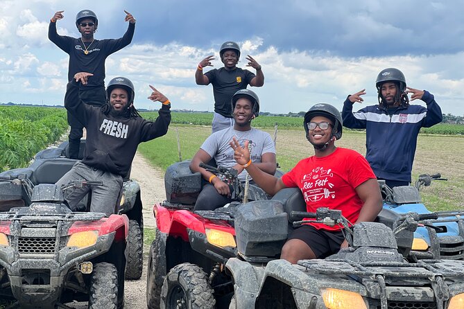 MIAMI ATV Premium Day/Night ride FREE passenger NO HIDDEN FEE - Price and fee math: what $100 actually covers