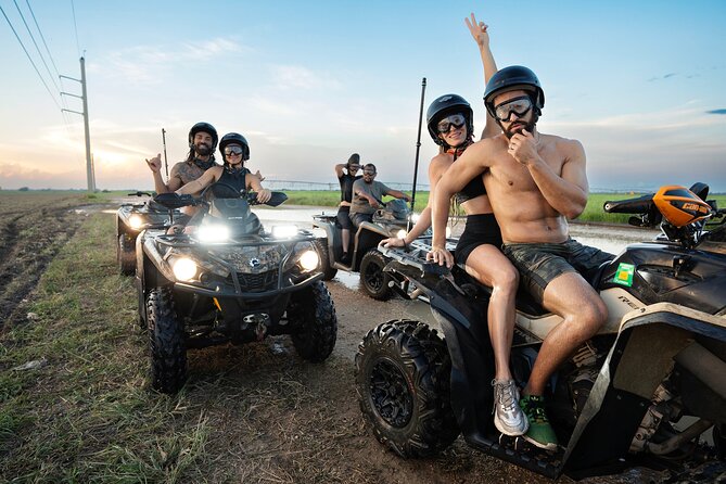 Miami ATV Rental with Security gears and Videos - Homestead Farm Scenery: Sunflowers, Corn Fields, and the Bee Hives Moment