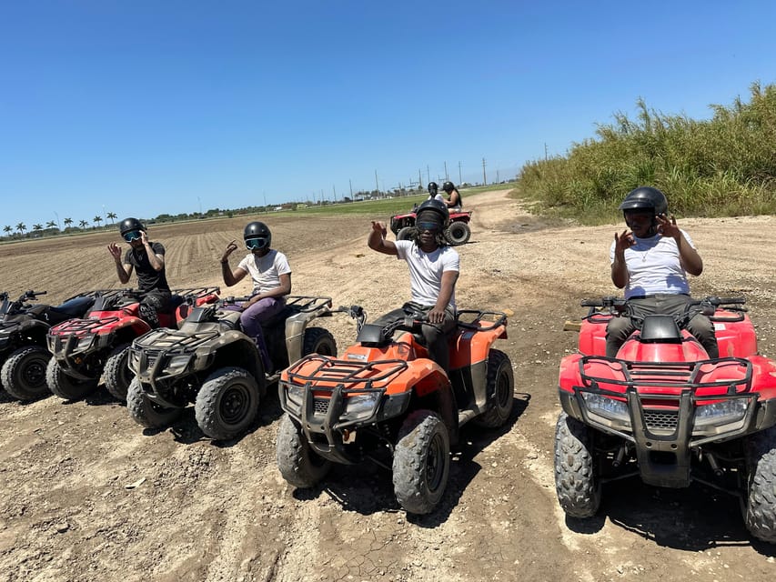 Miami: ATV Tour - The price reality: $50 per person plus gear and possible ATV fees