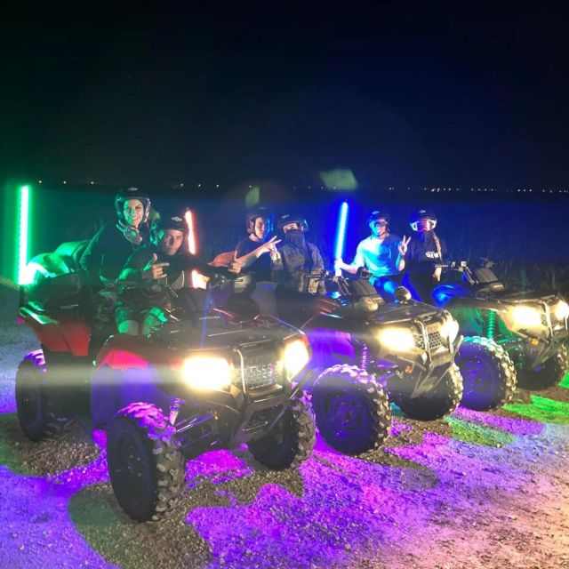 Miami Park Entrance Glow in the Dark ATV Riding Experience - Night-Glow ATV Basics: What the 45 Minutes Actually Gives You